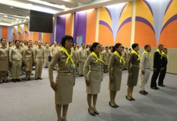 <span>สพป.ภูเก็ตร่วมกับ สพม.เขต 14 อบรม เรื่อง“สถาบันพระมหากษัตริย์กับประเทศไทย”วิทยากรจาก หลักสูตรจิตอาสา 904 “หลักสูตรหลักประจำ” รุ่นที่ 2/61 “เป็นเป้า เป็นแม่พิมพ์</span>